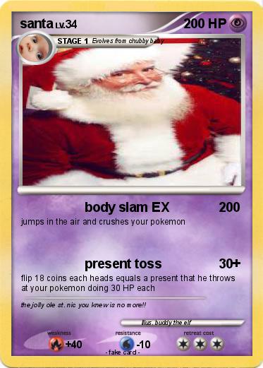 Pokemon santa