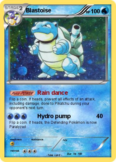 Pokemon Blastoise