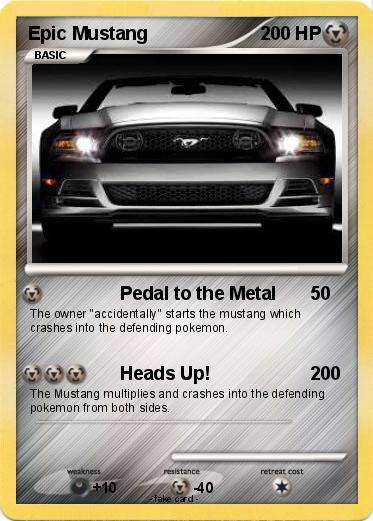 Pokemon Epic Mustang