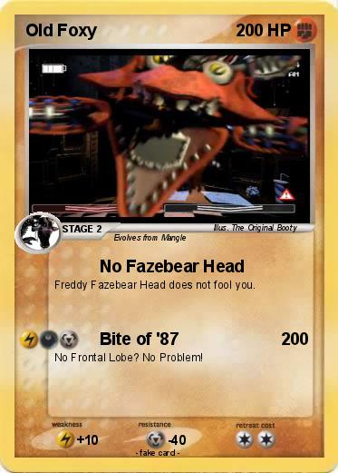 Pokemon Old Foxy