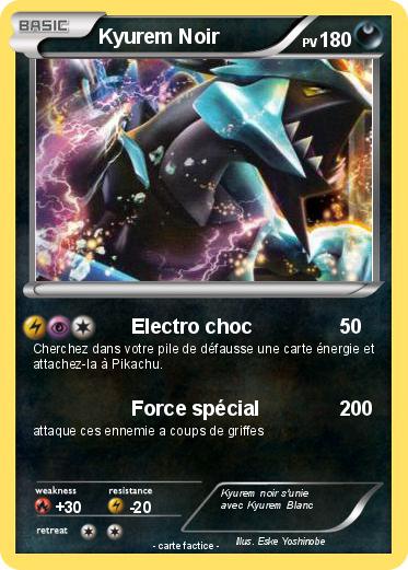 Pokemon Kyurem Noir