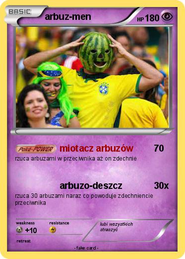 Pokemon arbuz-men