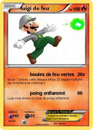 Pokemon luigi de feu