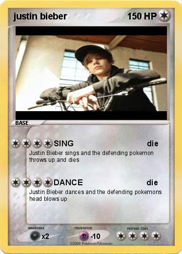 Pokemon justin bieber