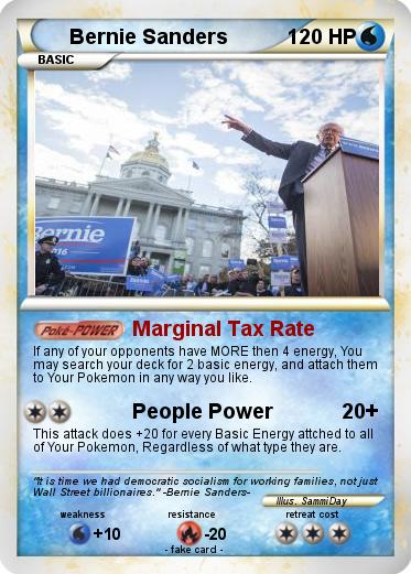 Pokemon Bernie Sanders