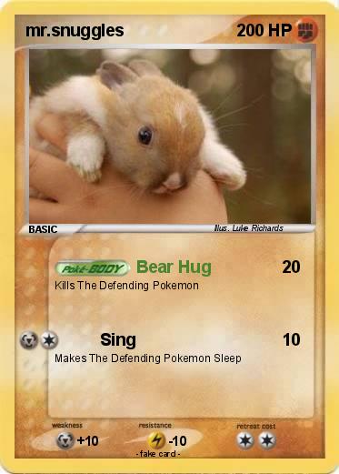 Pokemon mr.snuggles
