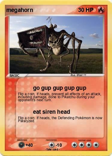 Pokemon megahorn