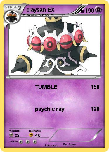 Pokemon claysan EX