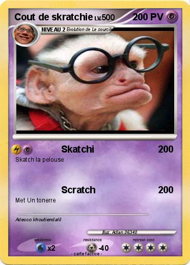 Pokemon Cout de skratchie
