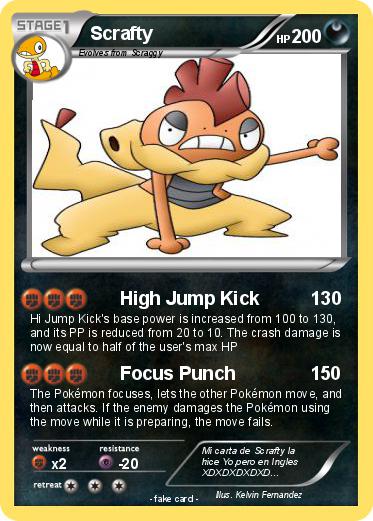 Pokemon Scrafty