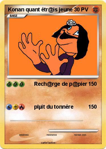 Pokemon Konan quant étr@is jeune