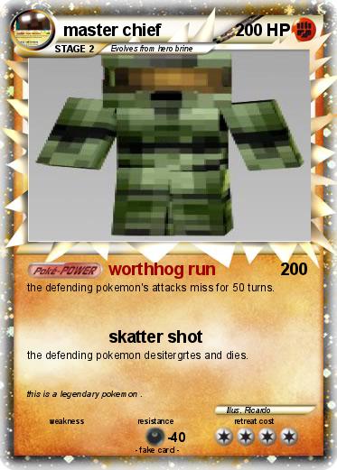 Pokemon master chief