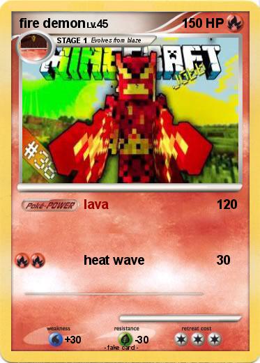 Pokemon fire demon