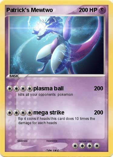 Pokemon Patrick's Mewtwo