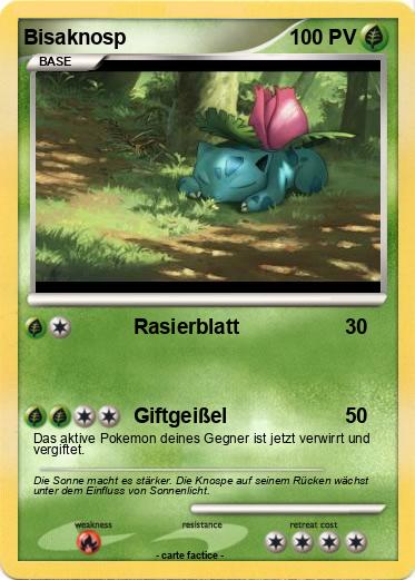 Pokemon Bisaknosp
