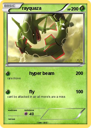 Pokemon rayquaza