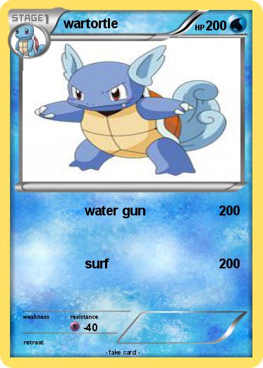 Pokemon wartortle