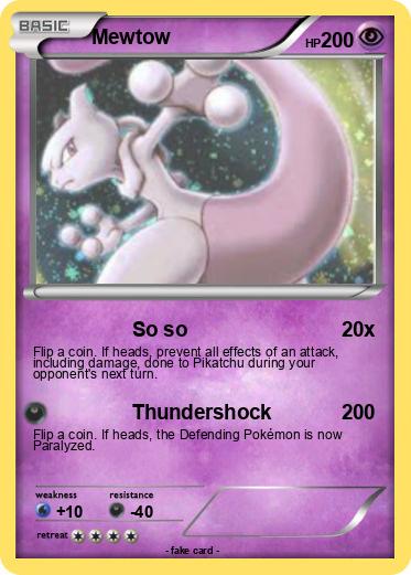 Pokemon Mewtow