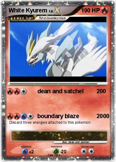 Pokemon White Kyurem