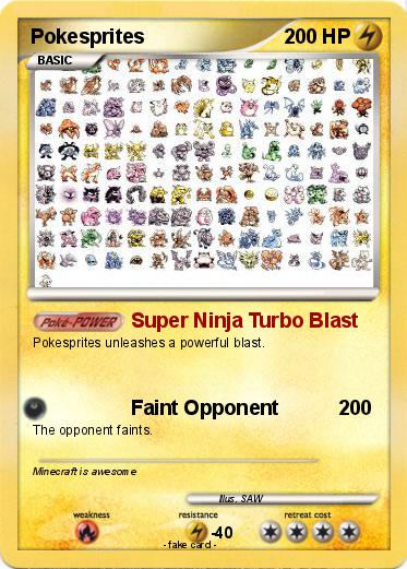 Pokemon Pokesprites