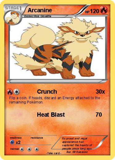 Pokemon Arcanine