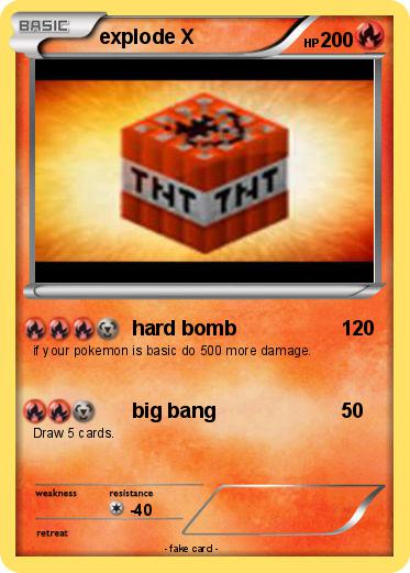 Pokemon explode X