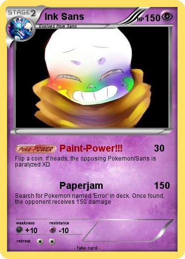 Pokemon Ink Sans