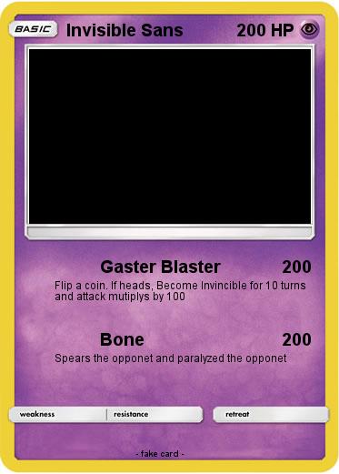Pokemon Invisible Sans