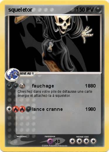 Pokemon squeletor