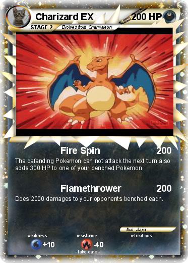 Pokemon Charizard EX
