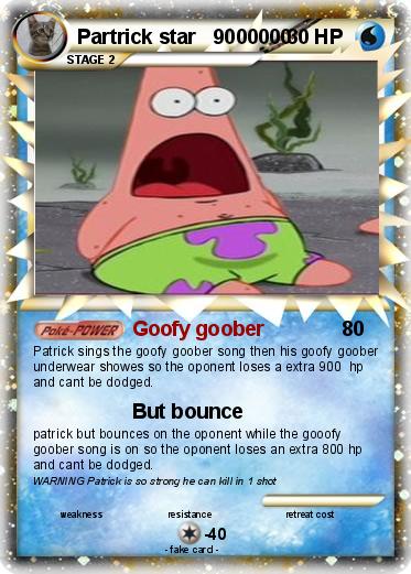 Pokemon Partrick star   9000000