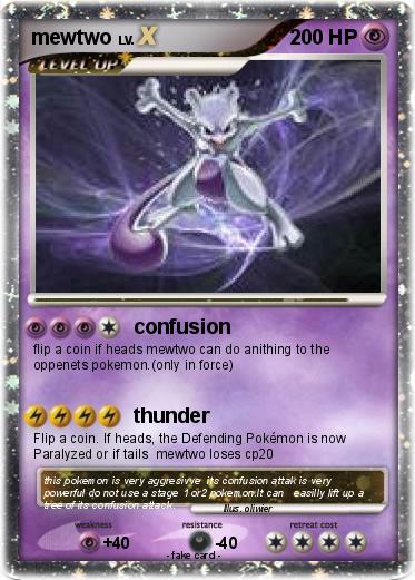 Pokemon mewtwo