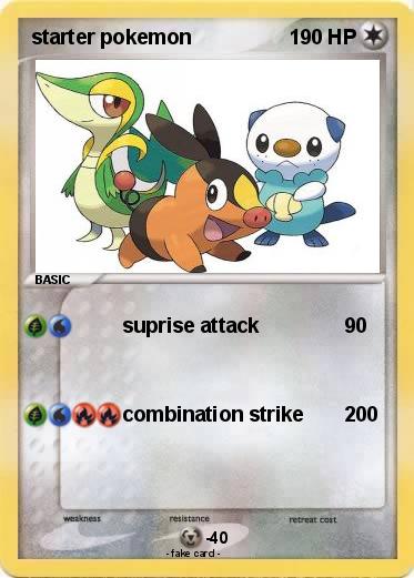 Pokemon starter pokemon