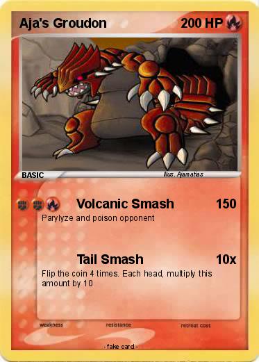 Pokemon Aja's Groudon