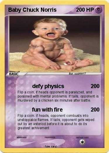 Pokemon Baby Chuck Norris