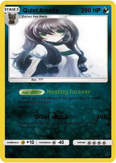 Pokemon Quiet Amelia