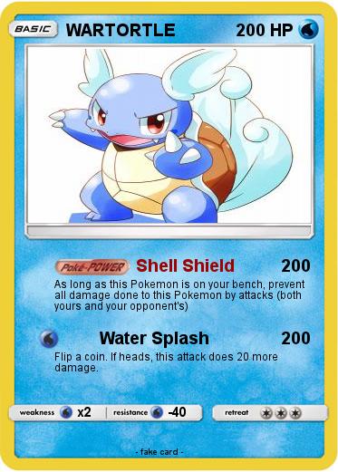 Pokemon WARTORTLE