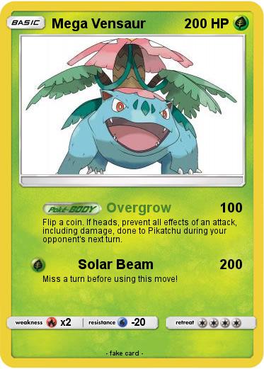 Pokemon Mega Vensaur