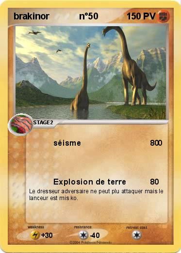 Pokemon brakinor            n°50