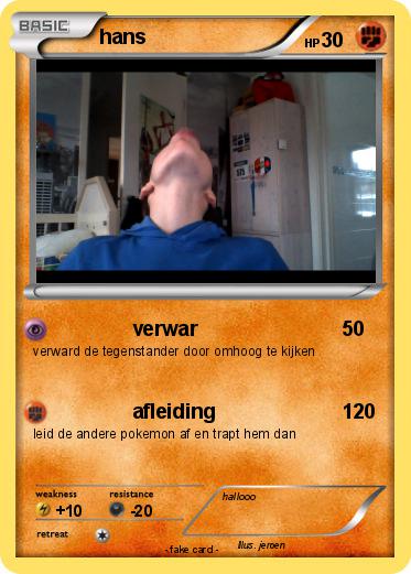 Pokemon hans