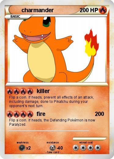 Pokemon charmander