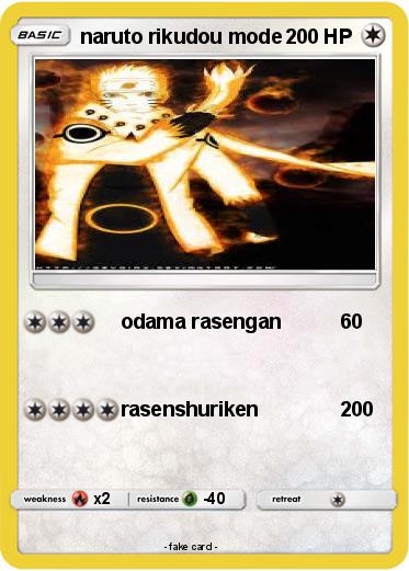 Pokemon naruto rikudou mode