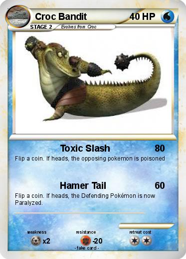 Pokemon Croc Bandit
