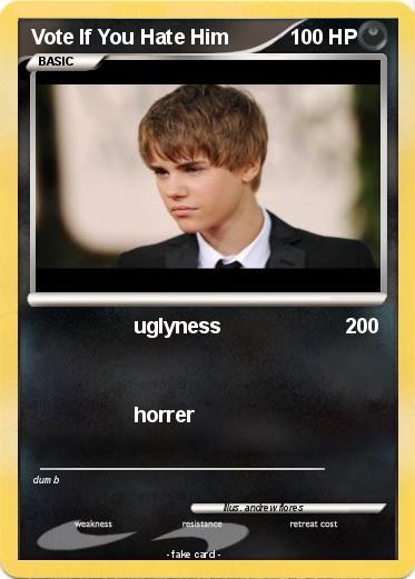 Pokemon Vote If You Hate Him