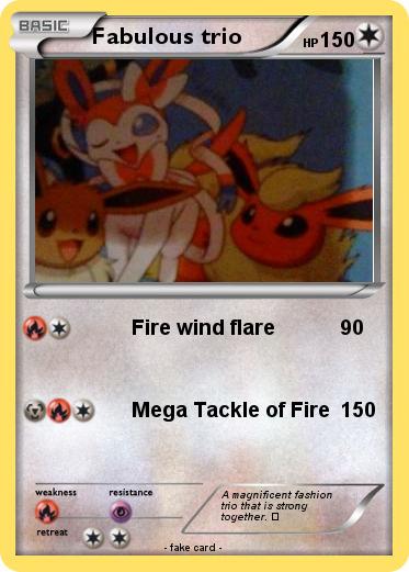 Pokemon Fabulous trio