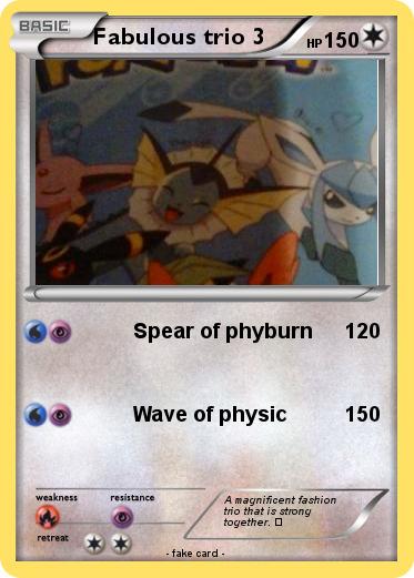 Pokemon Fabulous trio 3