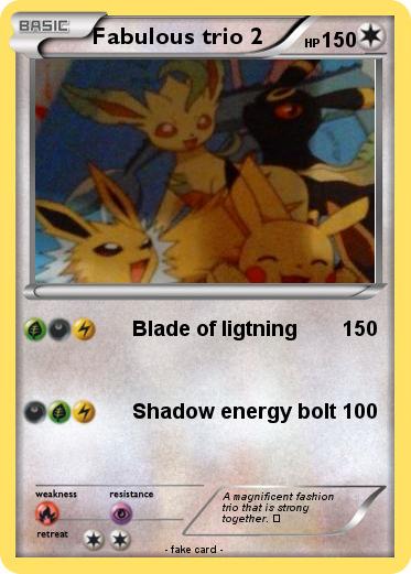 Pokemon Fabulous trio 2