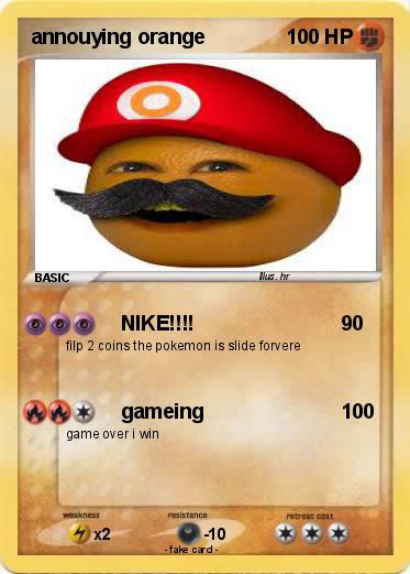 Pokemon annouying orange