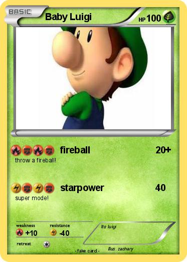 Pokemon Baby Luigi
