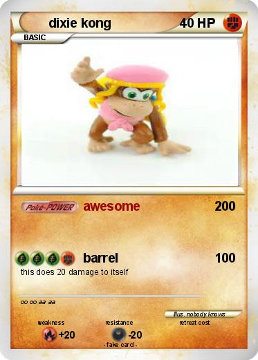 Pokemon dixie kong